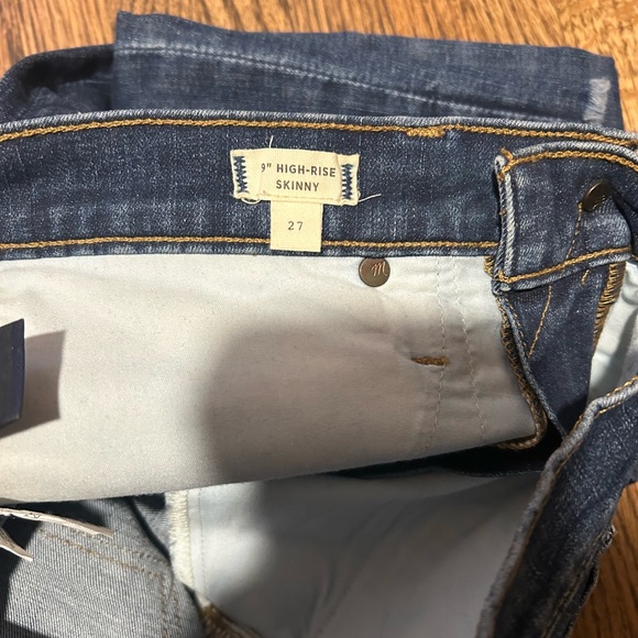 Madewell 9" High-Rise Skinny Jeans FREE SHIPPING - Picture 5 of 7